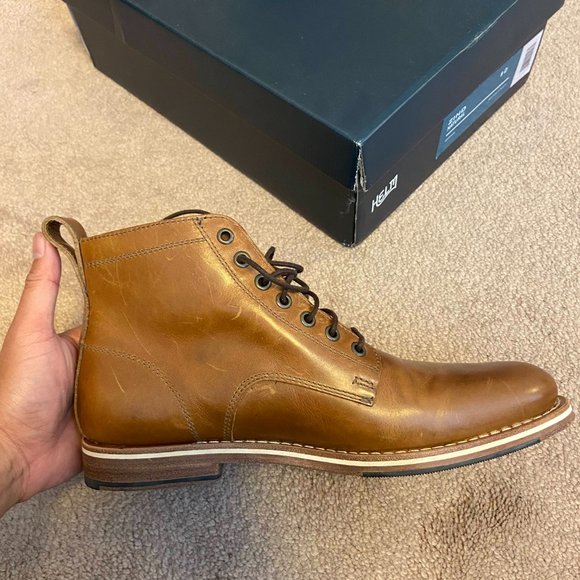 Helm Boots - Zind Natural, Size 9, Teak Color main image 6